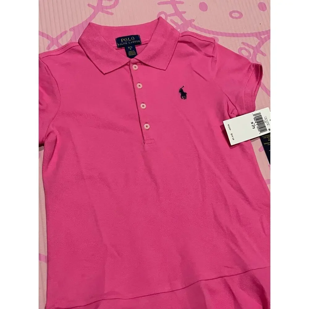NWT❤️Polo Ralph Lauren Girls Cotton dress szS